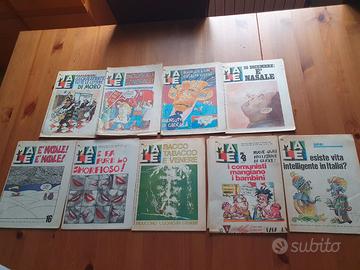 Rivista satirica Il Male vari numeri anno I-1978