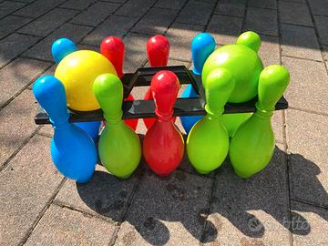 Birilli bowling per bambini