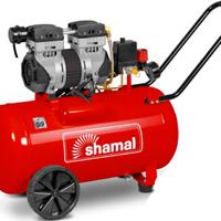 COMPRESSORE 50 LT SILENZIATO