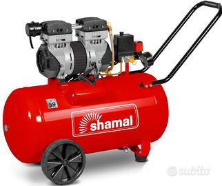 COMPRESSORE 50 LT SILENZIATO