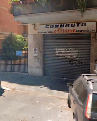 AMPIO OPEN SPACE ex officina con SOFFITTI ALTI
