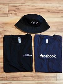 📱 Kit 2 T-shirt e 1 Cappello di Facebook + TikTok