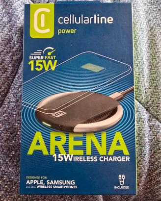 Caricatore Wireless Cellularline ARENA 15W