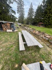 Tavoli per esterno