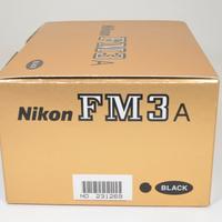 Nikon FM3a  Black /Nuova / scatola mai aperta /