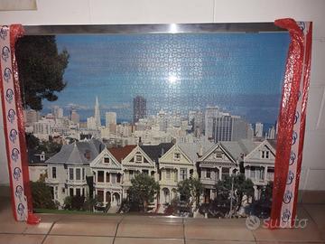 Puzzle 88 x 128 con cornice di alluminio