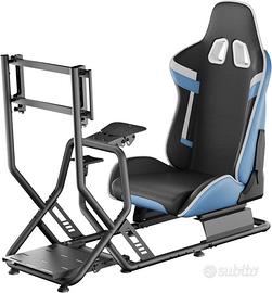 Wiltec Postazione simulatore di guida (NO SEDILE)