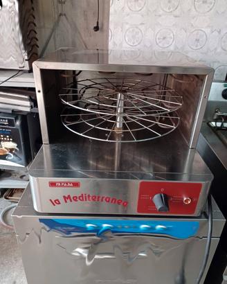 Grill Rotante Scalda Pizze