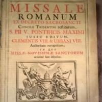 Missale romanum del 1735 Ex decreto sacrosancti