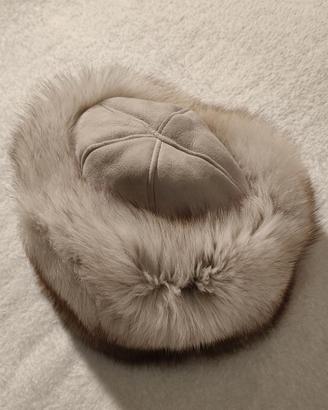 Cappello colbacco Sermoneta vera volpe