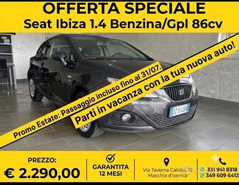 Seat Ibiza 1.4 Benzina/Gpl 85Cv