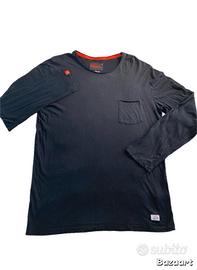 Maglietta a maniche lunghe Superdry taglia XL nero