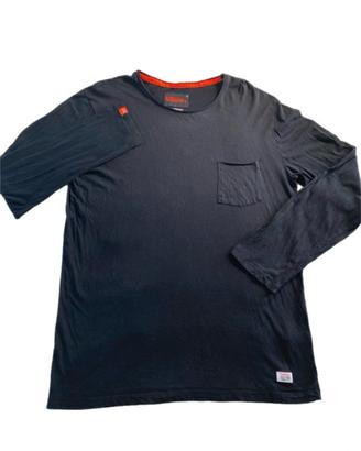 Maglietta a maniche lunghe Superdry taglia XL nero