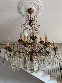 Lampadario in cristallo Swarovski
