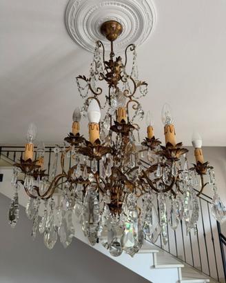 Lampadario in cristallo Swarovski