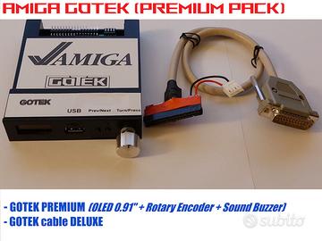 Gotek Amiga Atari OLED giochi cavo seriale DB23