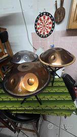 Handpan Nuovi con Custodia e Cavalletto