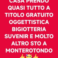 svuoti casa prendo a titolo gratuito 