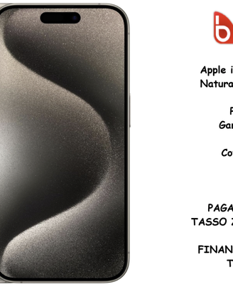 Apple iPhone 15 Pro Max Natural Titanium 256 Gb