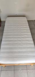 Letto e materasso singolo 198x90x27