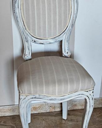 Sedia stile Shabby Chic