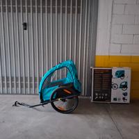 Rimorchio bici bambini Decathlon