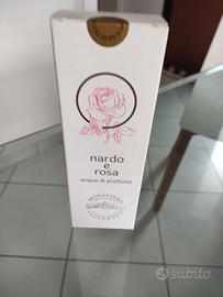 Acqua di profumo Nardo e Rosa Monastero Valserena 