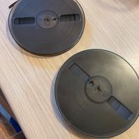 Bobine nastro magnetico Ampex 18cm