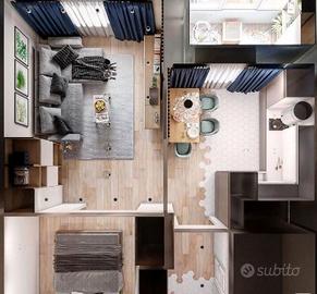 Accoglienete trilocale a Busto Arsizio