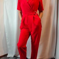 Jumpsuit tuta Kocca rosso taglia M