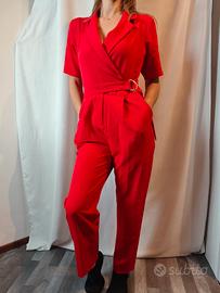 Jumpsuit tuta Kocca rosso taglia M