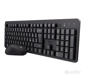 Trust Ymo II set tastiera e mouse wireless