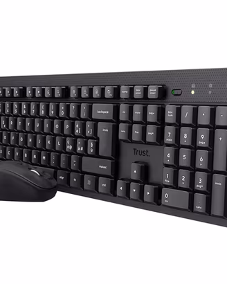 Trust Ymo II set tastiera e mouse wireless
