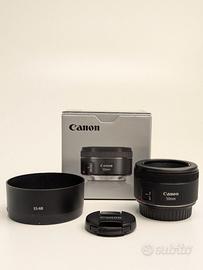 Canon EF 50mm f/1.8 STM Obiettivo + Paraluce