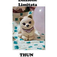 GATTINO THUN BAULI PASQUA 2026 GATTO BEIGE BIANCO