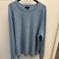 Jhon W.Nordstrom maglione azzurro uomo size 54