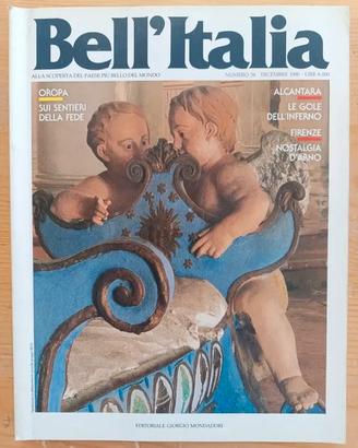 Rivista Bell’Italia n.56 dicembre 1990 Orta