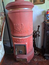 stufa  terracotta fiorentina 