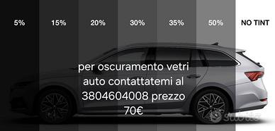 vetri macchina €70