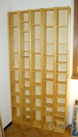 lotto 5 MOBILI LIBRERIA PORTA CD IKEA GNEDBY