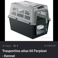 Trasportino Atlas 60 Ferplast - Kennel