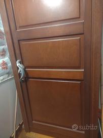 portone da ingresso nuovo tutto in legno