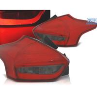 FANALI FORD FOCUS 3 HATCHBACK 14- BAR LED ROSSO AF