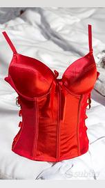 Bustier Lingerie red