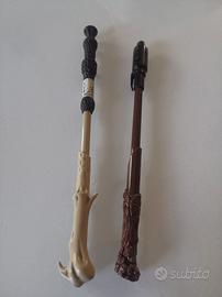 2 bacchette/ penna fascio luce Harry Potter 