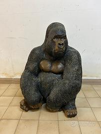 Statua scultura ‘Gorilla’ - in resina