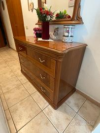 Comò con specchio 70€