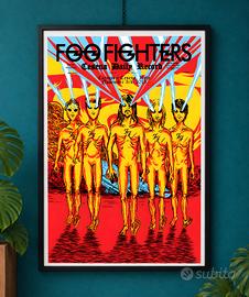 Poster "Foo Fighters" - Live in Cesena 2015