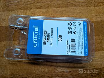 banco di RAM da 8 GB DDR4 - SODIMM 3200