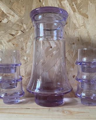Set vintage per frutta sotto spirito